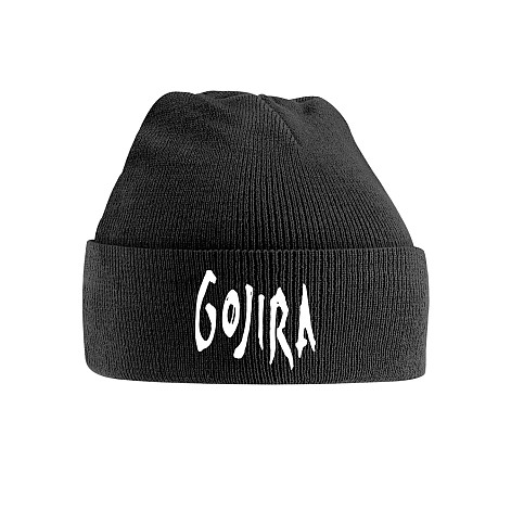 Gojira winter beanie cap, Logo Black, unisex