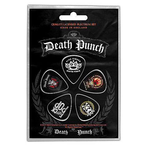 Five Finger Death Punch set trsátek 5 pcs, Logos