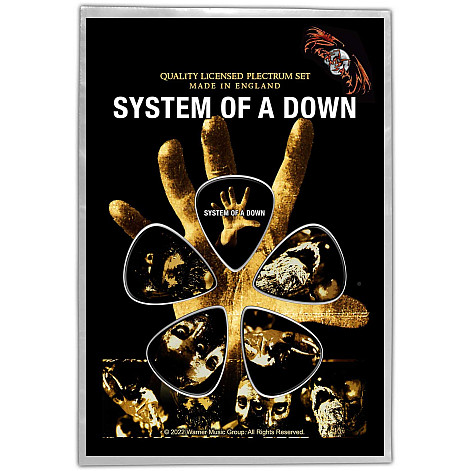System Of A Down set trsátek 5 pcs, Hand
