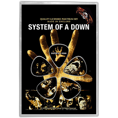System Of A Down set trsátek 5 pcs, Hand