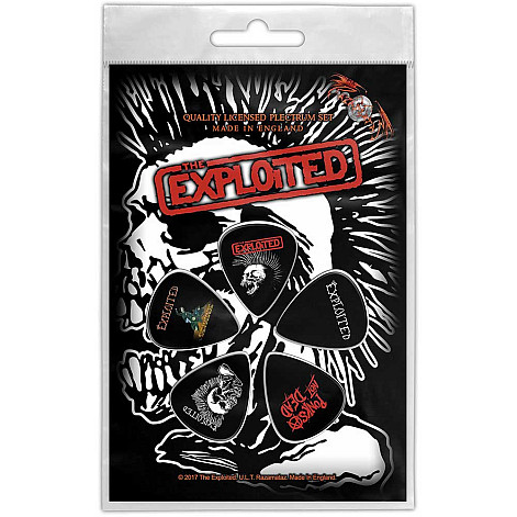 The Exploited set trsátek 5 pcs 1mm, Skull