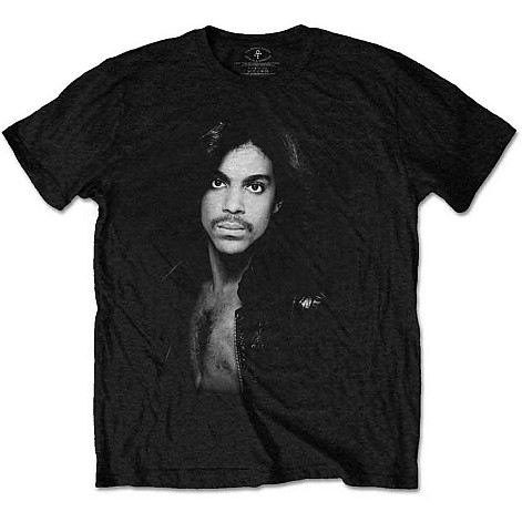Prince t-shirt, Leather Jacket Black, men´s
