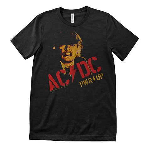 AC/DC t-shirt, Angus Young PWR-UP Black, men´s