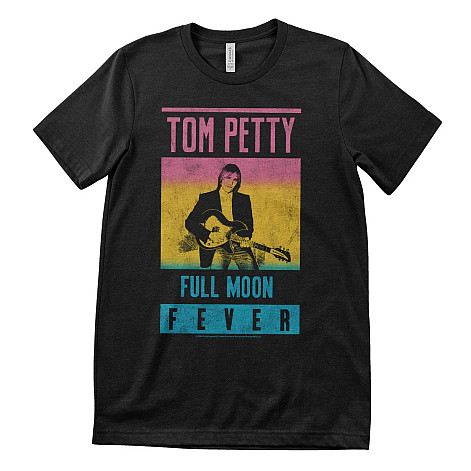 Tom Petty t-shirt, Full Moon Fever Album Cover Black, men´s