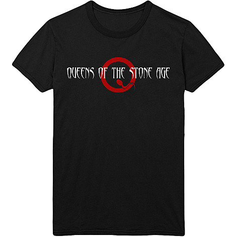 Queens of the Stone Age t-shirt, Text Logo Black, men´s