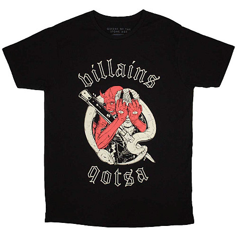 Queens of the Stone Age t-shirt, Villains Black, men´s