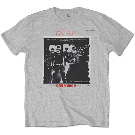 Queen t-shirt, Japan Tour ´85 Grey, men´s