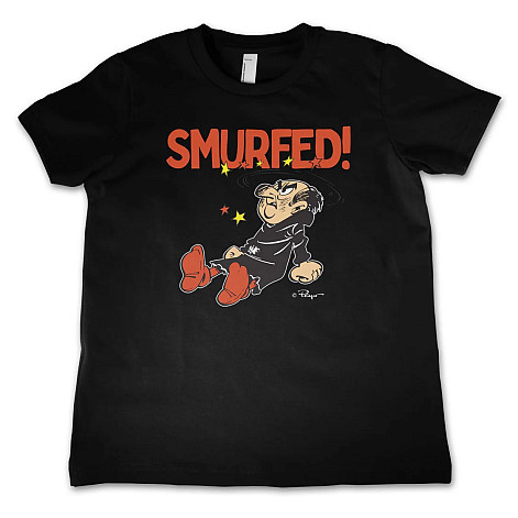 The Smurfs t-shirt, Gargamel - Smurfed Kids Black, kids