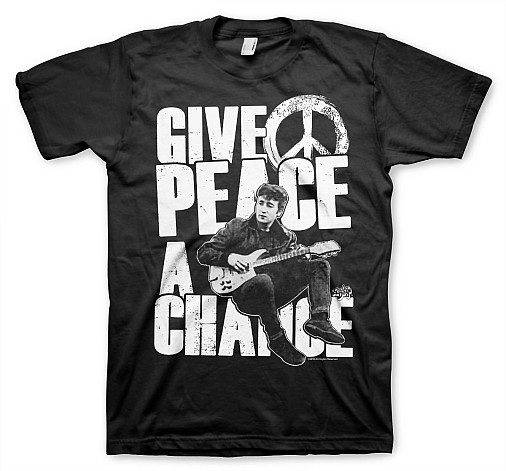 John Lennon t-shirt, Give Peace A Chance, men´s