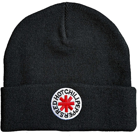 Red Hot Chili Peppers winter beanie cap, Classic Asterisk Black, unisex