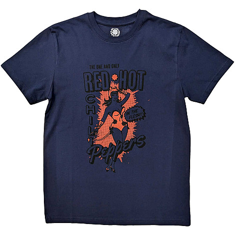 Red Hot Chili Peppers t-shirt, In The Flesh Navy Blue, men´s
