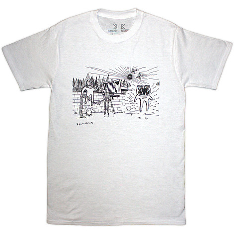 Radiohead t-shirt, Despot Organic White, men´s