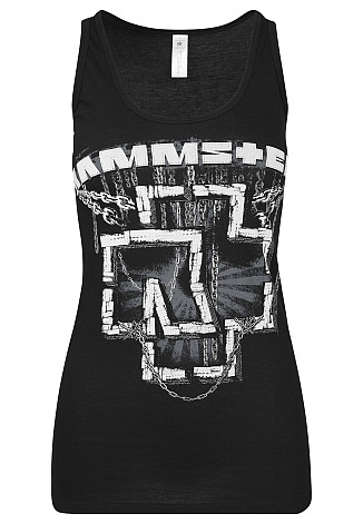 Rammstein tank top, In Ketten Black, ladies