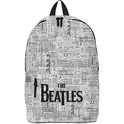 The Beatles rucksack PES 43x30x15 cm/580g, Tickets White