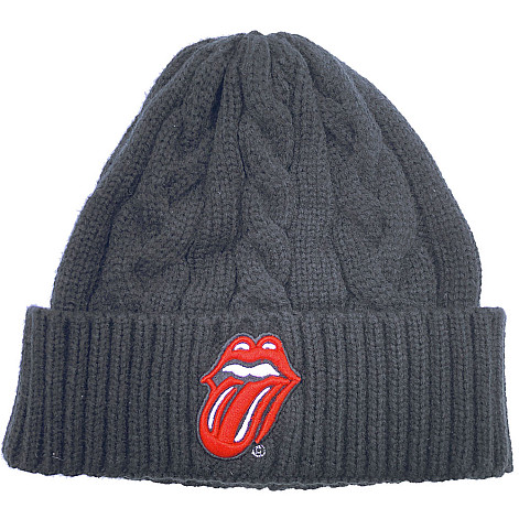 Rolling Stones winter beanie cap, Classic Tongue Knitted