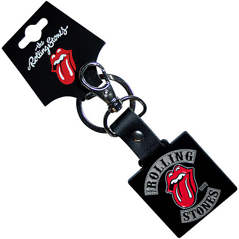 Rolling Stones kovová keychain 40x40 mm, Tour '78 Zinc