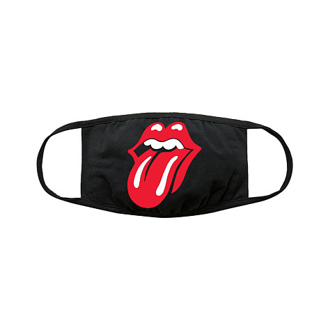 Rolling Stones bavlněná face mask na ústa, Classic Tongue