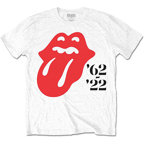 Rolling Stones t-shirt, Sixty '62 - '22 White, men´s