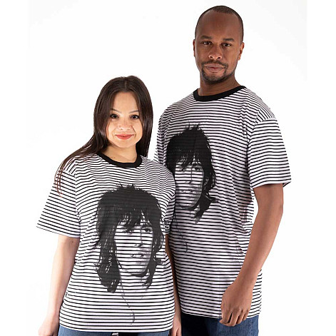 Rolling Stones t-shirt, Keith Striped Black & White, men´s