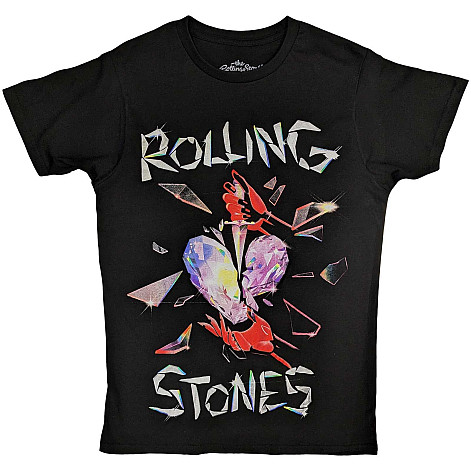 Rolling Stones t-shirt, Hackney Diamonds Heart Black, men´s