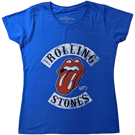 Rolling Stones t-shirt, Tour '78 Blue, ladies