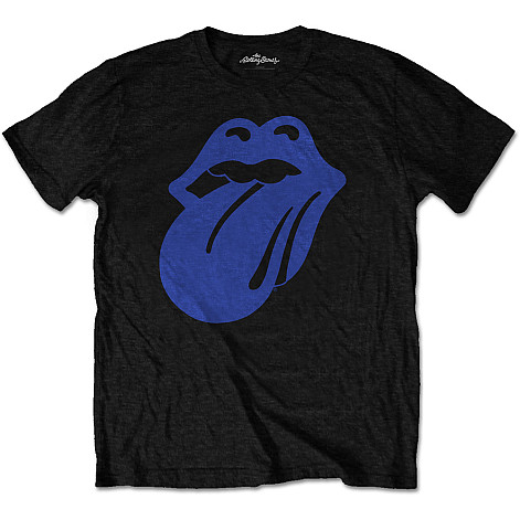 Rolling Stones t-shirt, Blue & Lonesome 1972 Logo Black, men´s