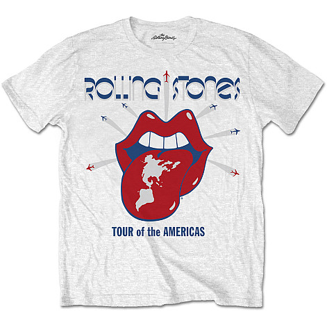Rolling Stones t-shirt, Tour of the Americas White, men´s