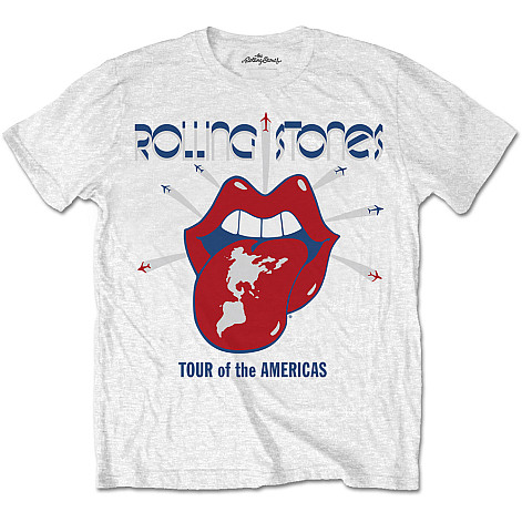 Rolling Stones t-shirt, Tour of the Americas White, men´s