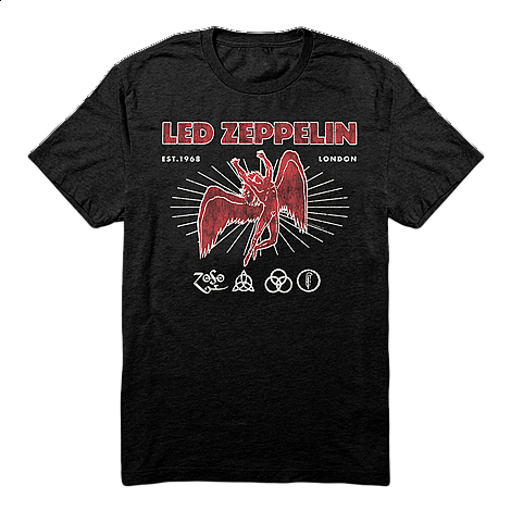 Led Zeppelin t-shirt, 50th Anniversary, men´s