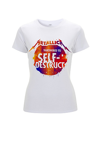 Metallica t-shirt, Glitch Ball, ladies