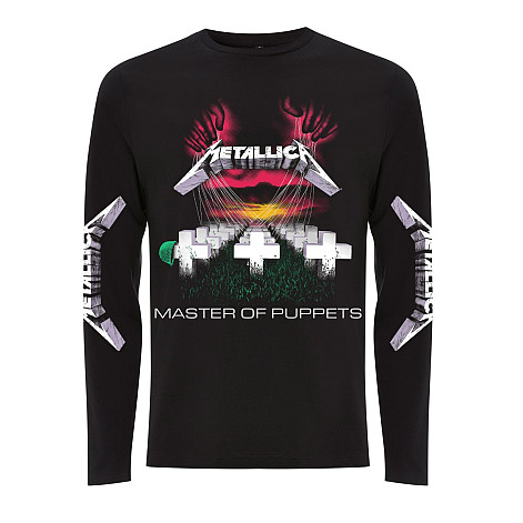 Metallica t-shirt long rukáv, MOP Black, men´s