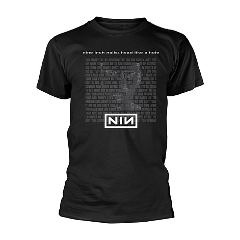 Nine Inch Nails t-shirt, Head Like A Hole, men´s