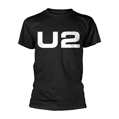 U2 t-shirt, White Logo, men´s