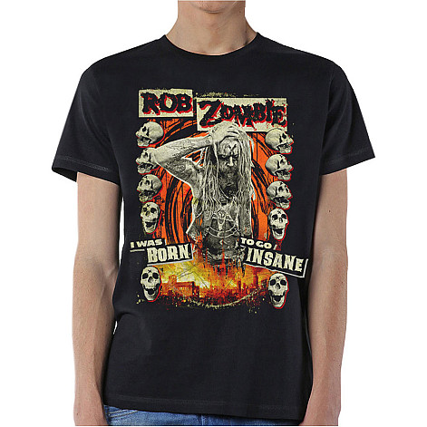Rob Zombie t-shirt, Born To Go Insane, men´s