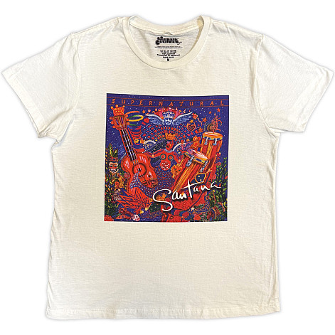 Santana t-shirt, Supernatural White, men´s