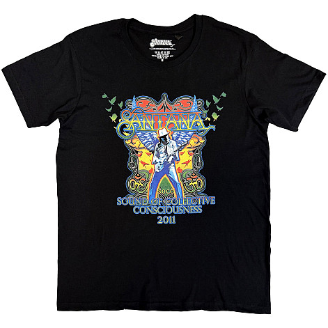 Santana t-shirt, Collective Consciousness Tour '11 Black, men´s