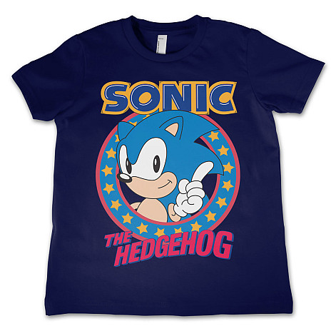 Sonic The Hedgehog t-shirt, Sonic The Hedgehog Navy, kids