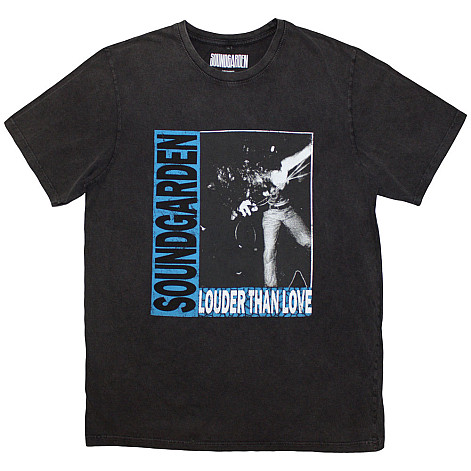 Soundgarden t-shirt, Louder Than Love Stone Wash Charcoal Grey, men´s