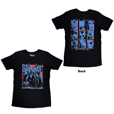 Slipknot t-shirt, Here Comes The Pain BP Black, men´s