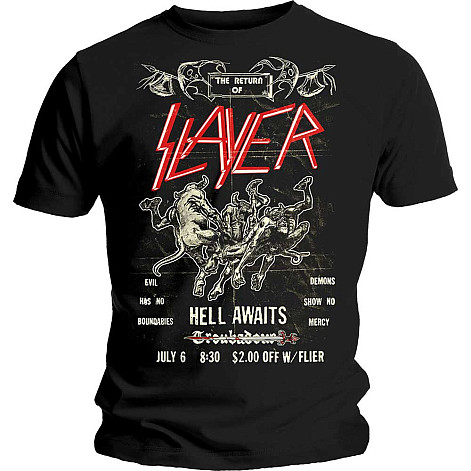 Slayer t-shirt, Vintage Flyer, men´s