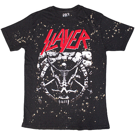 Slayer t-shirt, Divine Splatter Wash Black, men´s