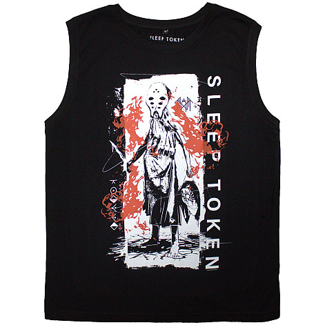 Sleep Token tank top, Euclid Black, men´s
