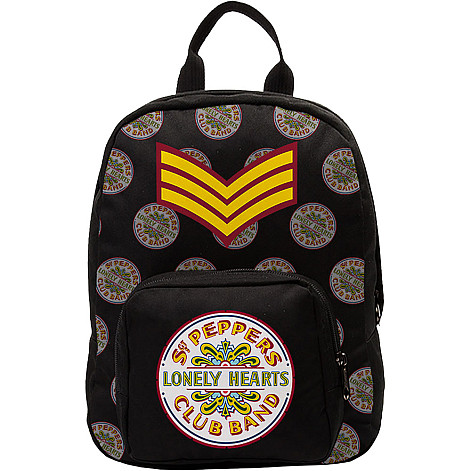 The Beatles mini rucksack PES 30x24x9,5 cm, Sgt Peppers 2 Black