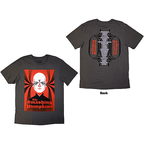Smashing Pumpkins t-shirt, Billy BP Charcoal Grey, men´s