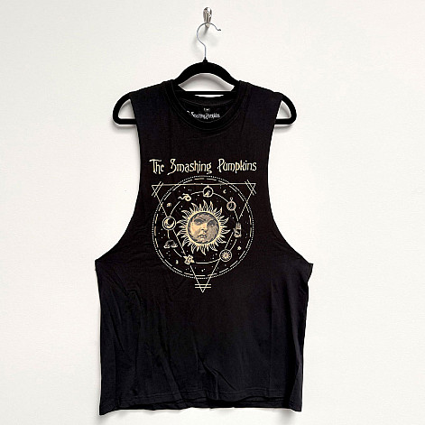 Smashing Pumpkins tank top, Celestial Sun Black, men´s