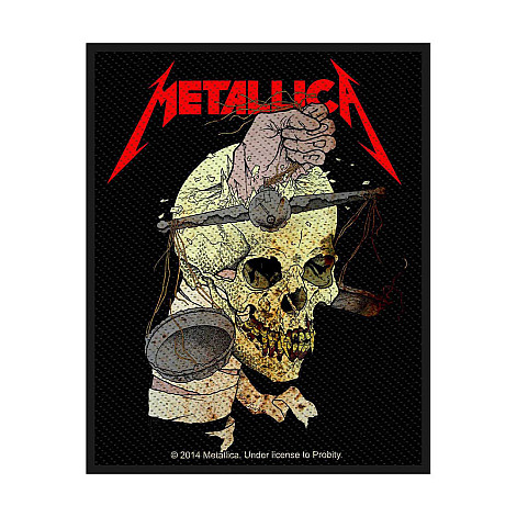 Metallica patch 100 x100 mm, Harvester of Sorrow