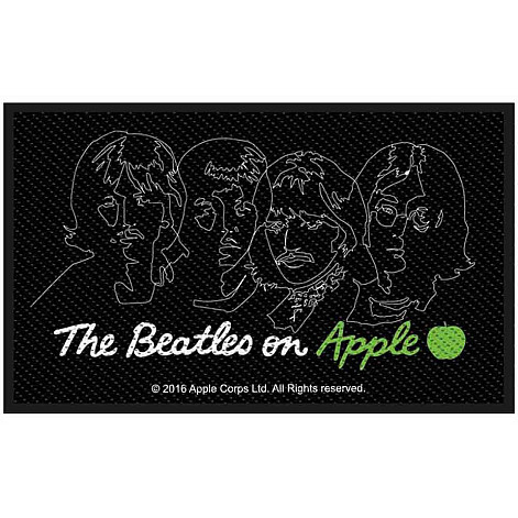 The Beatles tkaná patch PES 100x50 mm, On Apple