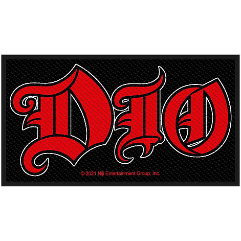 DIO tkaná patch PES 100 x 50 mm, Logo