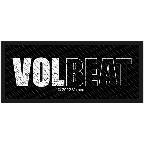 Volbeat tkaná patch PES 100x30 mm, Logo