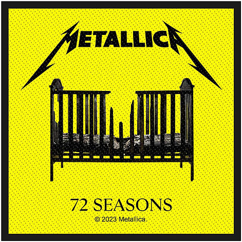 Metallica patch 100 x 100 mm, 72 Seasons